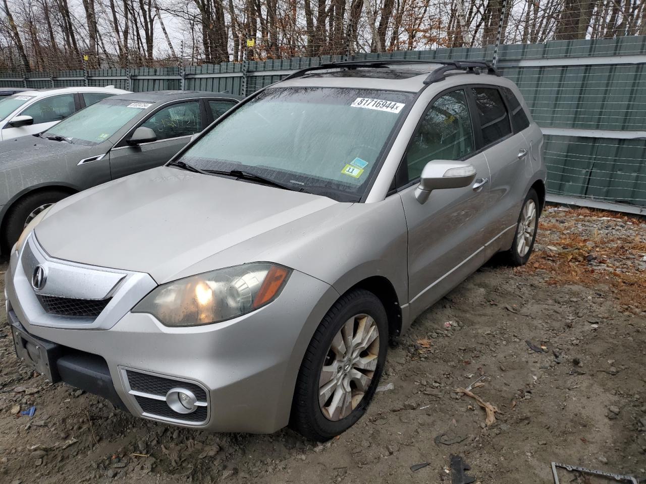 2011 Acura RDX VIN 5J8TB1H25BA004854