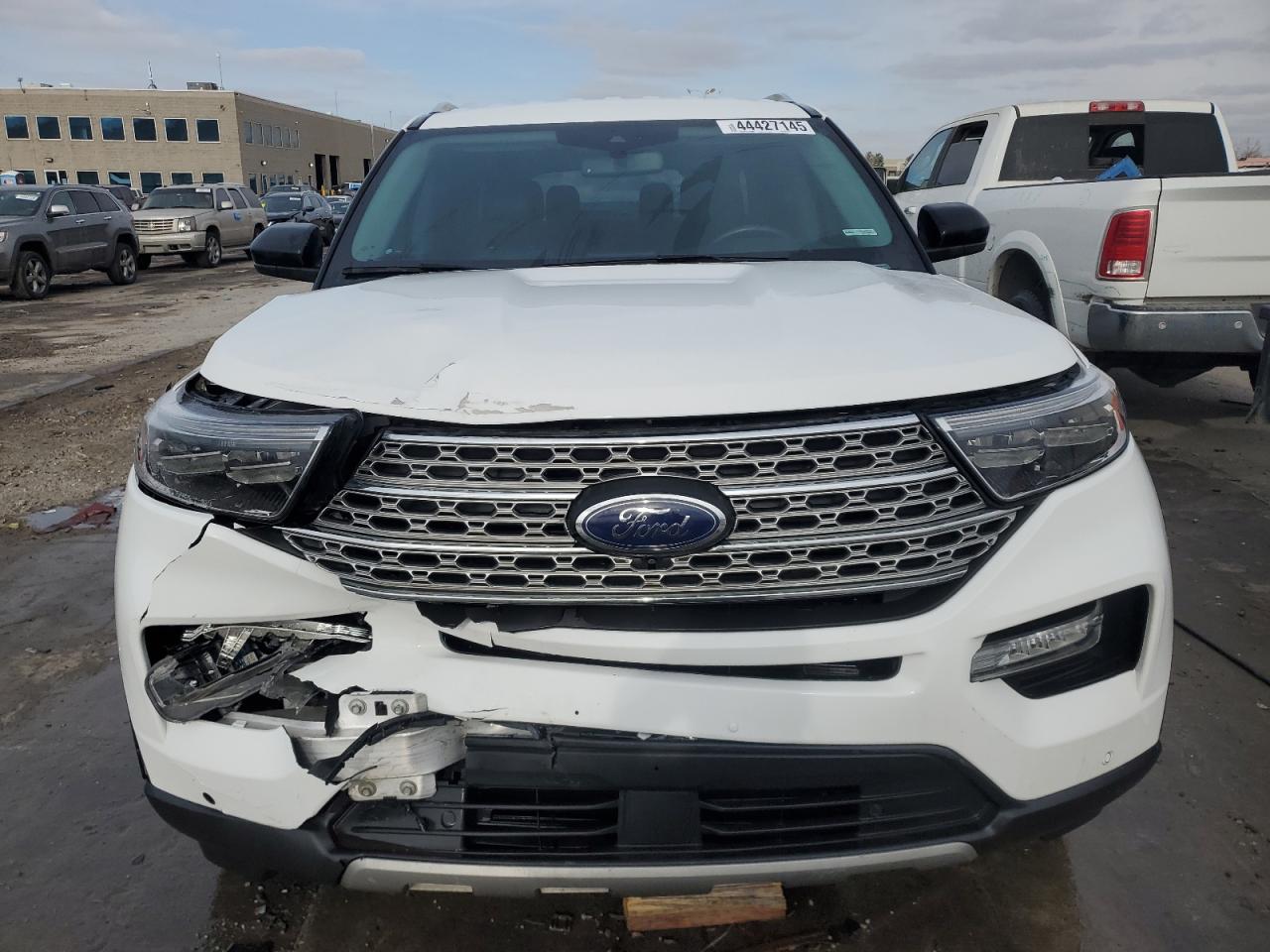 2022 Ford Explorer VIN 1FMSK8FHXNGB21112 Copart auction photo, front end damage thumbnail 5