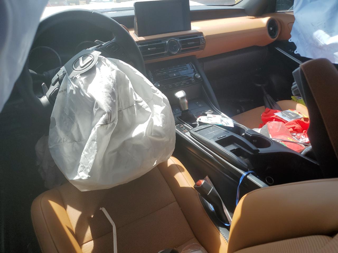 2023 Lexus IS VIN JTHCA1D24P5128510 Copart auction photo, all over damage thumbnail 8