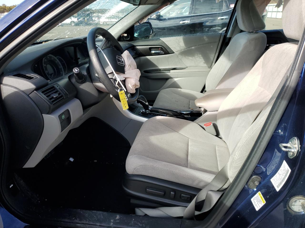 2014 Honda Accord VIN 1HGCR2F76EA033414 Copart auction photo, front end / top/roof damage thumbnail 7