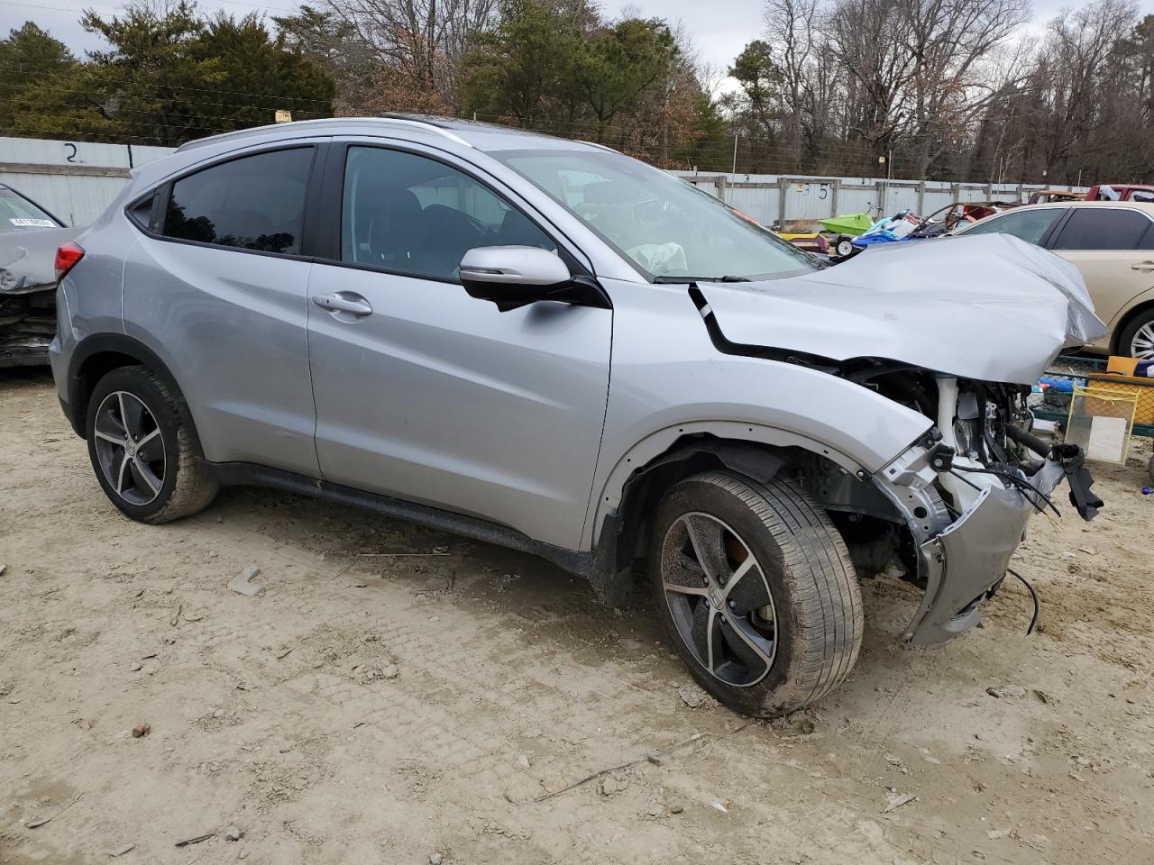 2022 Honda HR-V VIN 3CZRU6H7XNM742680 Copart auction photo, front end damage thumbnail 4