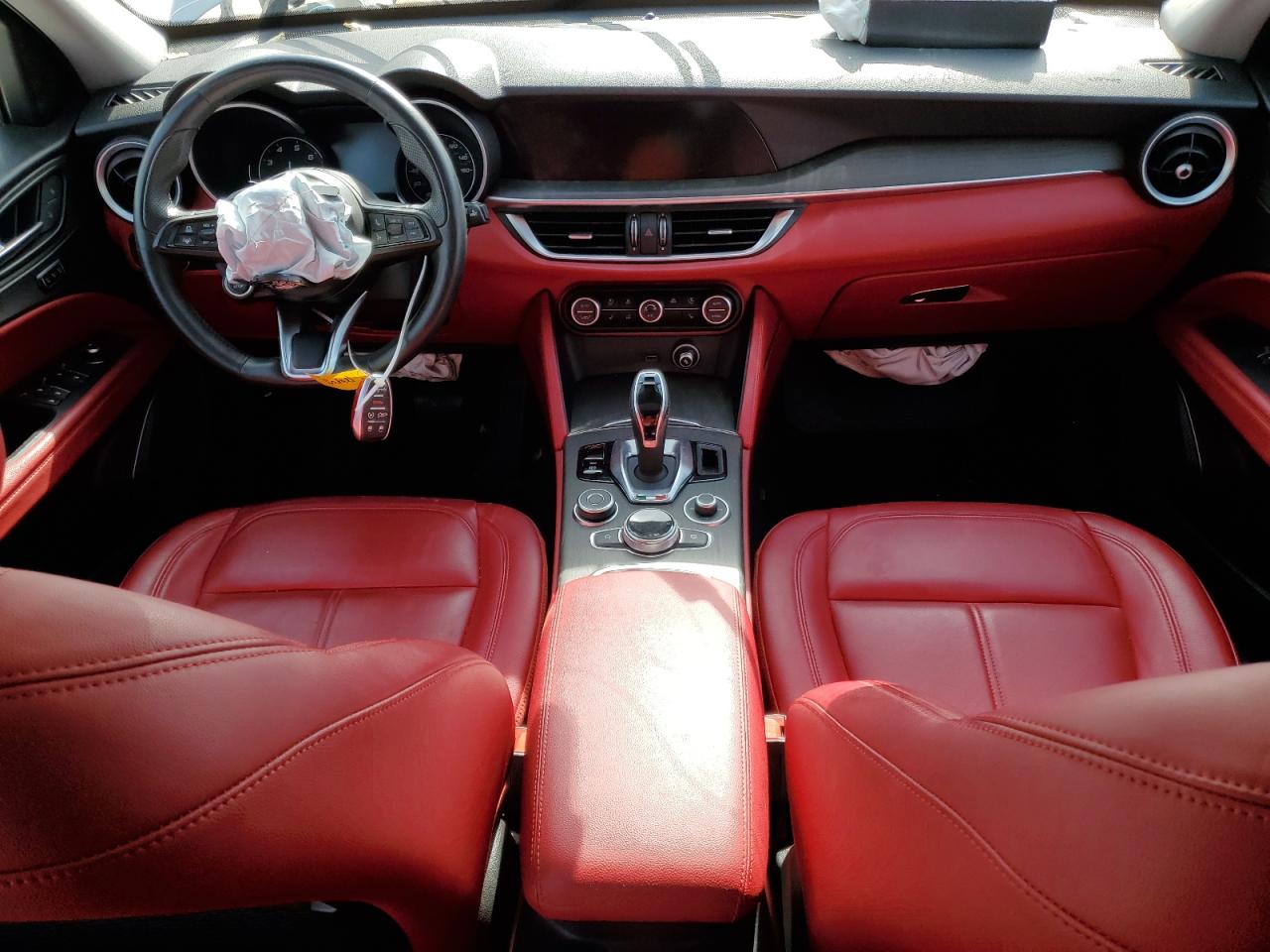 2021 Alfa Romeo Stelvio VIN ZASPAKBNXM7D13772 Copart auction photo, front end damage thumbnail 8