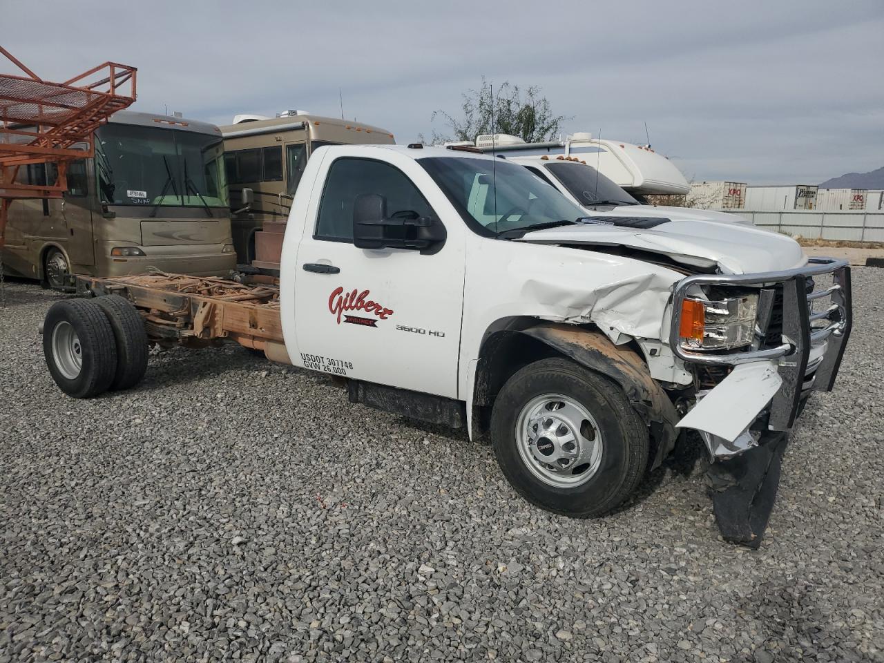 2012 GMC Sierra VIN 1GD312CL9CF167966 Copart auction photo, front end damage thumbnail 4