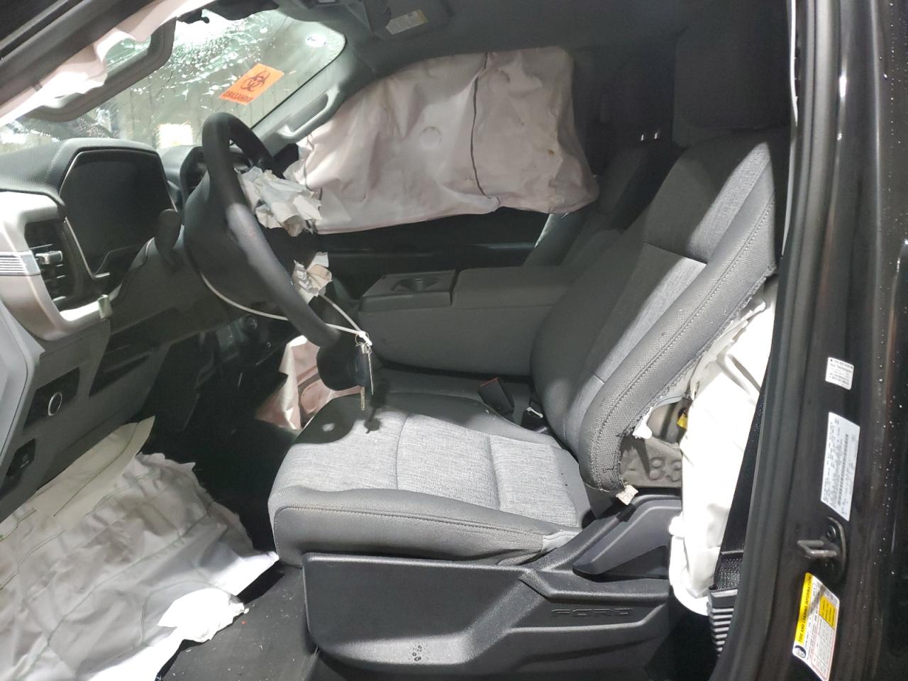 2023 Ford F-150 VIN 1FTMF1C55PKF40908 Copart auction photo, front end damage thumbnail 7