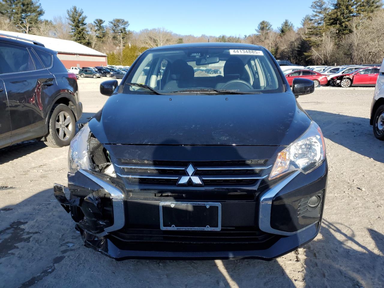 2024 Mitsubishi Mirage VIN ML32AUHJXRH014757 Copart auction photo, undercarriage / front end damage thumbnail 5