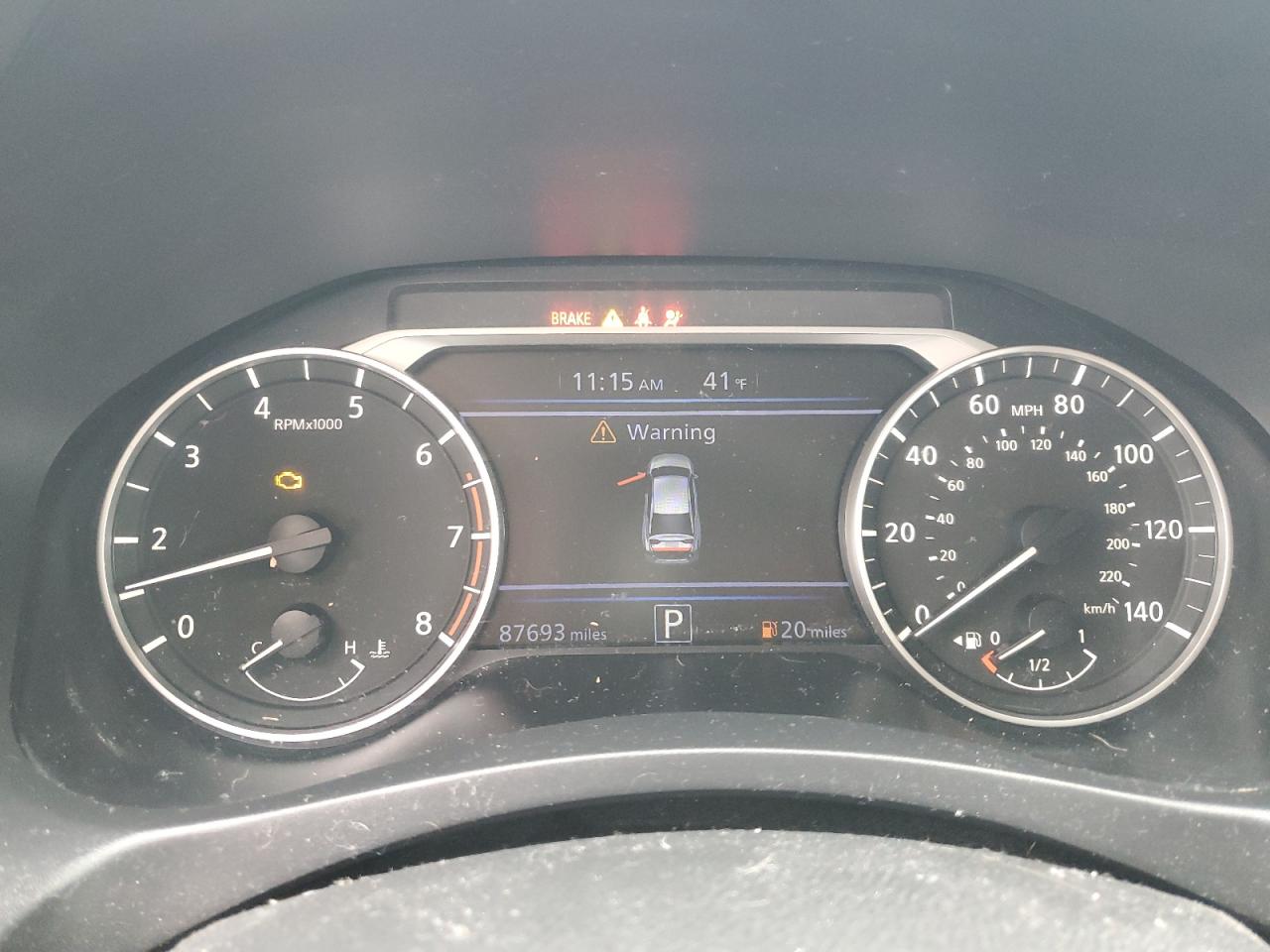 2019 Nissan Altima VIN 1N4BL4BV7KN325899 Copart auction photo, rear end damage thumbnail 9