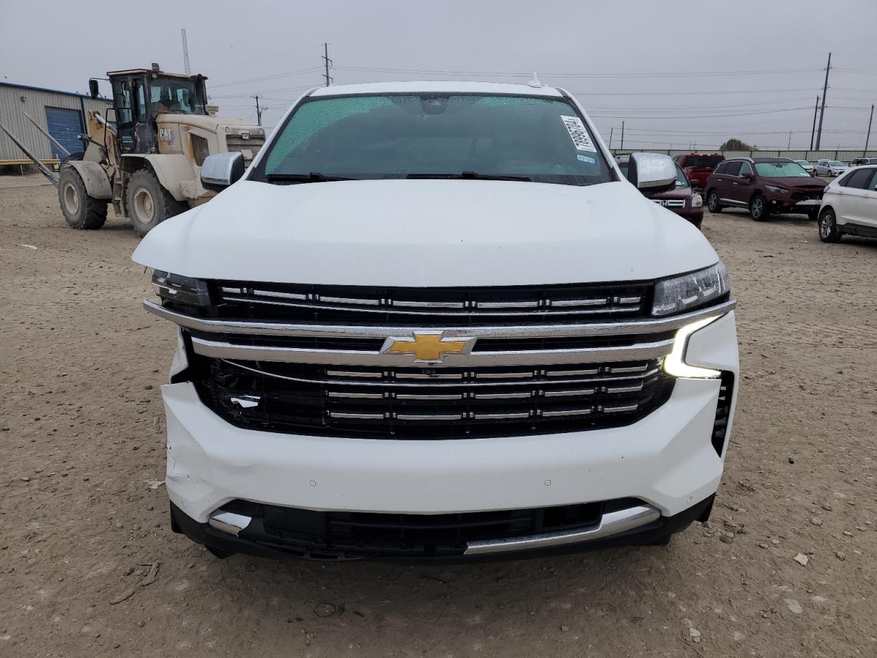 2021 Chevrolet Tahoe VIN 1GNSCSKD2MR389468 Copart auction photo, front end / rear end damage thumbnail 5