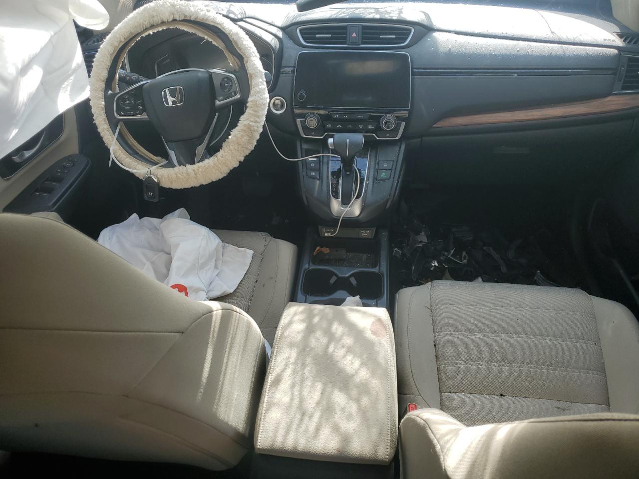 2022 Honda CR-V VIN 2HKRW2H5XNH620852 Copart auction photo, biohazard/chemical / rollover damage thumbnail 8