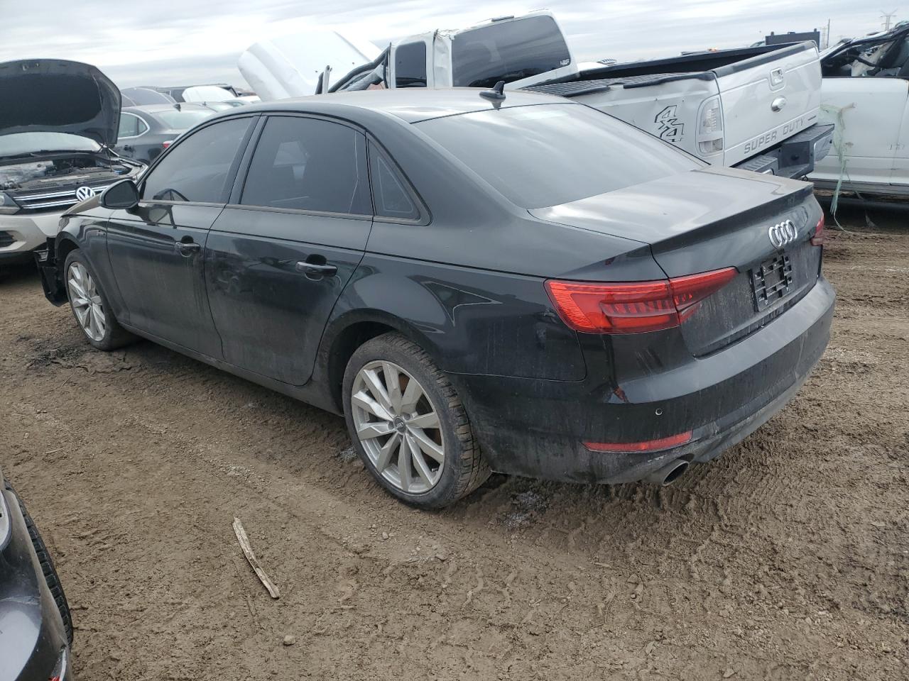 2017 Audi A4 VIN WAUGNAF43HN008010 Copart auction photo, front end / minor dent/scratches damage thumbnail 2