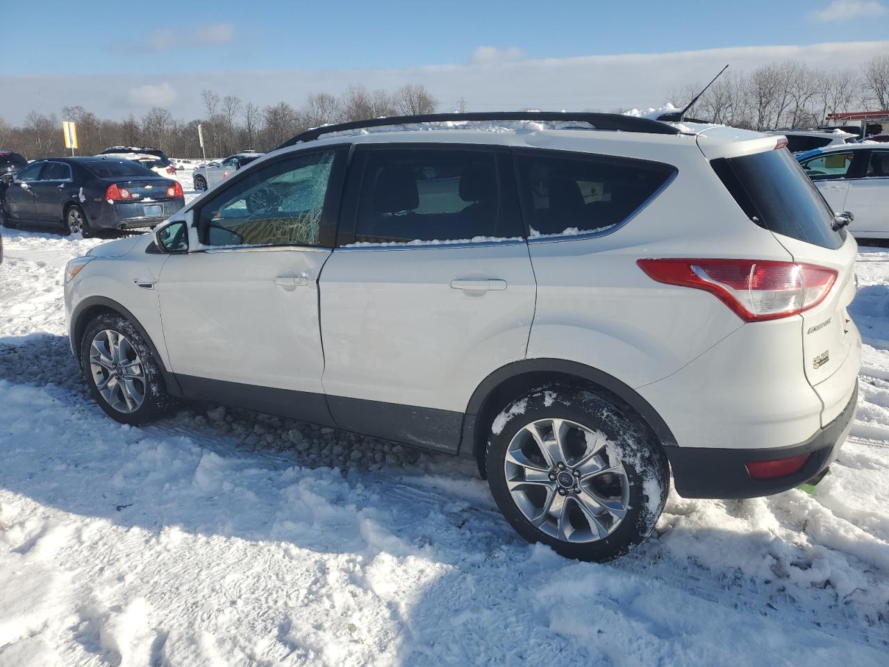 2016 Ford Escape VIN 1FMCU9GX7GUC22820 Copart auction photo, side damage thumbnail 2