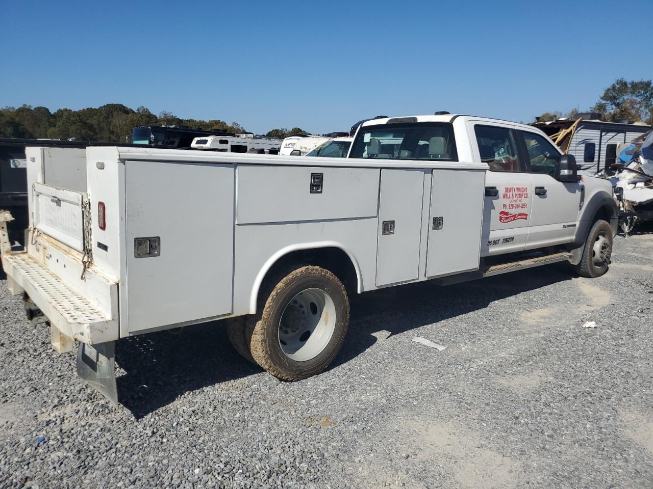 2020 Ford F450 VIN 1FD0W4HT7LEC43599 Copart auction photo, water/flood damage thumbnail 3