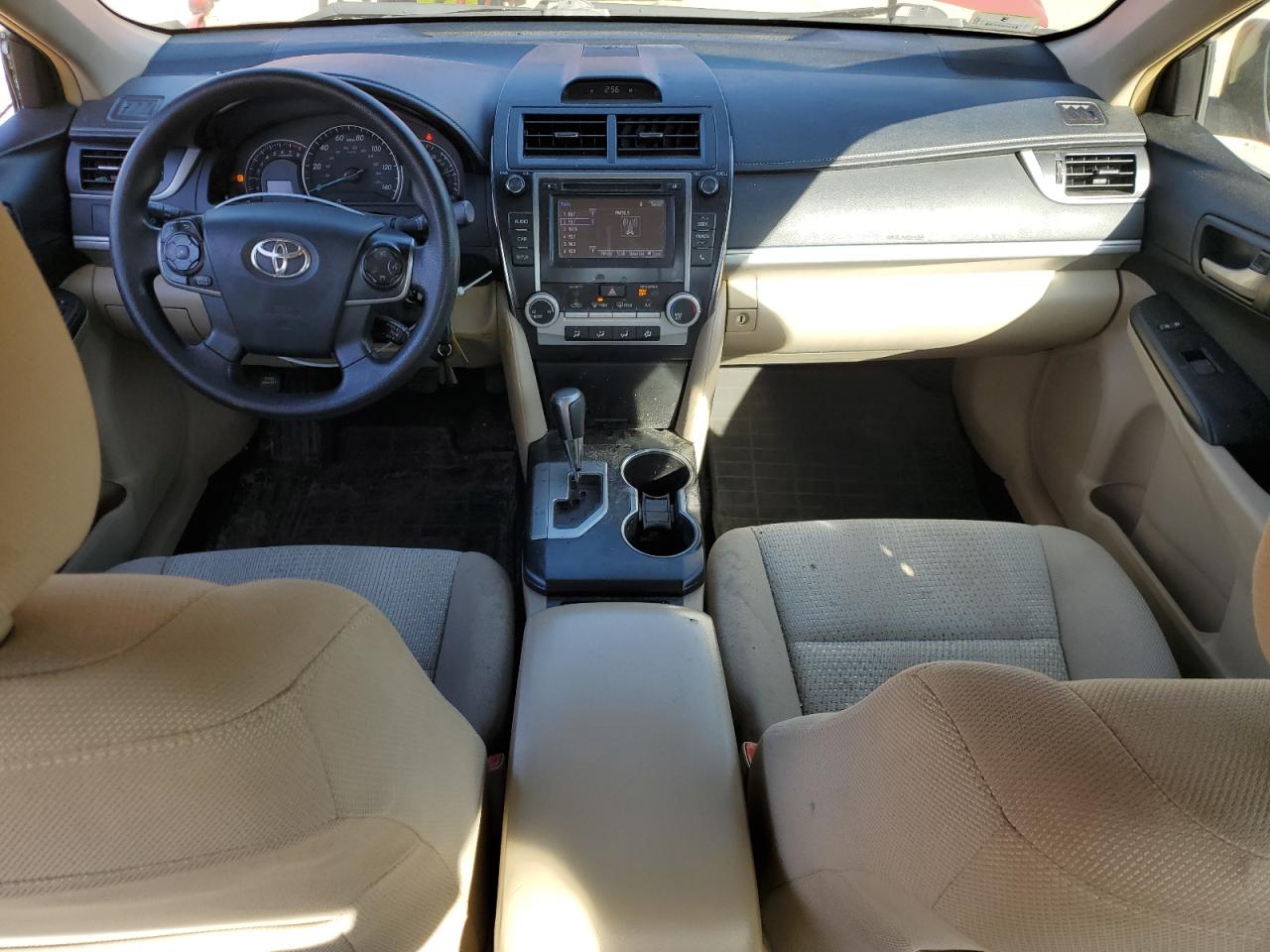2014 Toyota Camry VIN 4T4BF1FK8ER433055 Copart auction photo, front end / side damage thumbnail 8