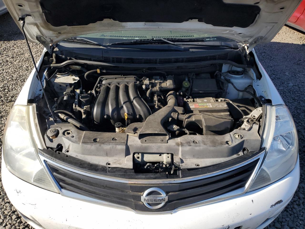 2012 Nissan Versa VIN 3N1BC1CP0CK286401 Copart auction photo, front end / side damage thumbnail 11
