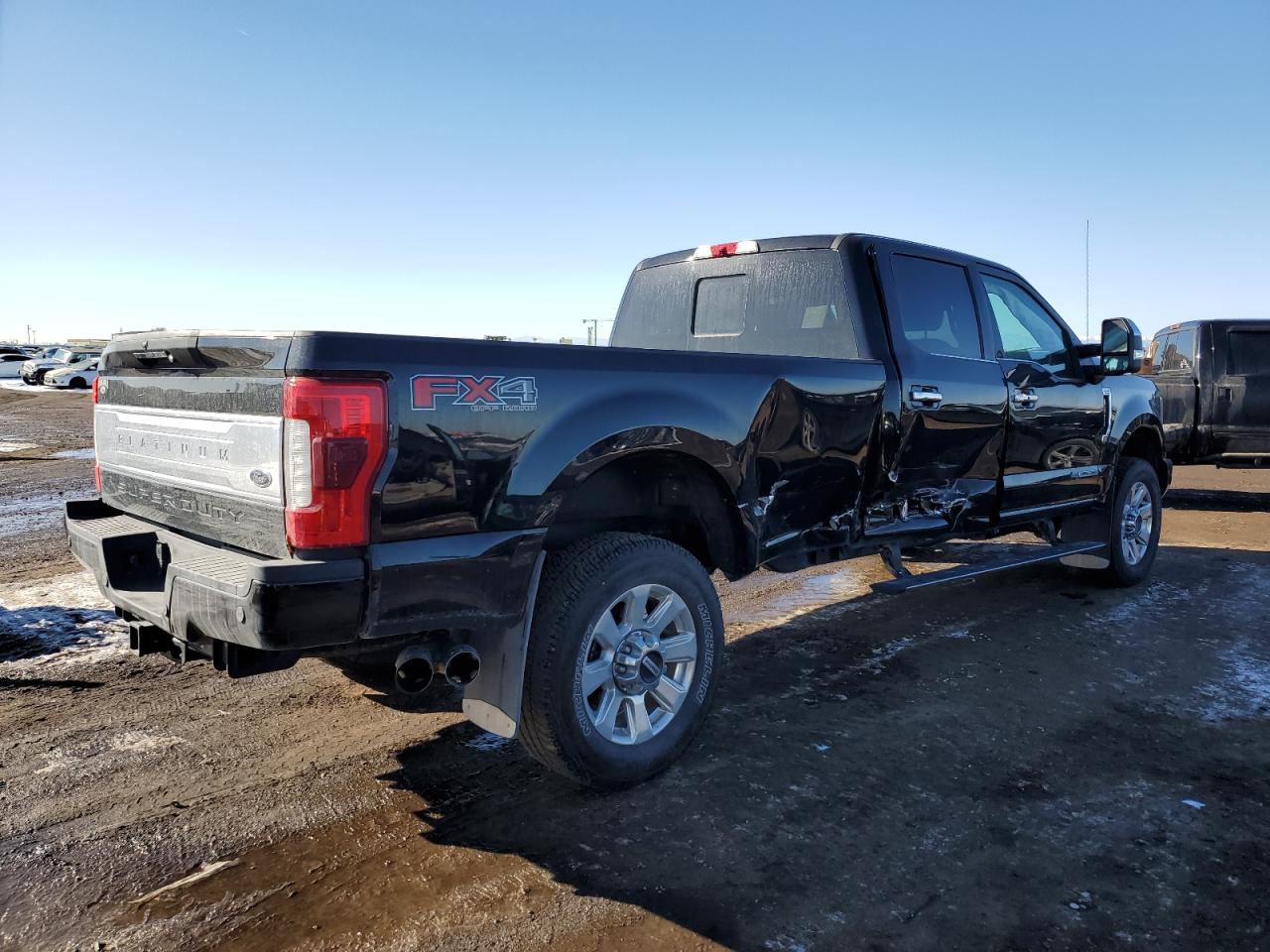 2019 Ford F350 VIN 1FT8W3BT0KEF93519 Copart auction photo, side damage thumbnail 3