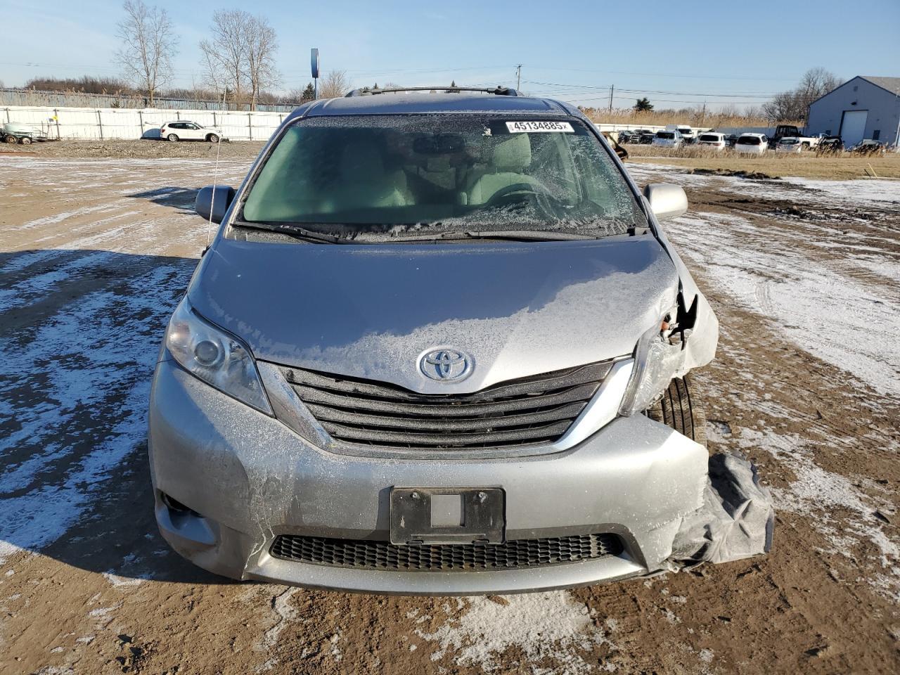 2011 Toyota Sienna VIN 5TDKK3DC7BS168193 Copart auction photo, front end damage thumbnail 5