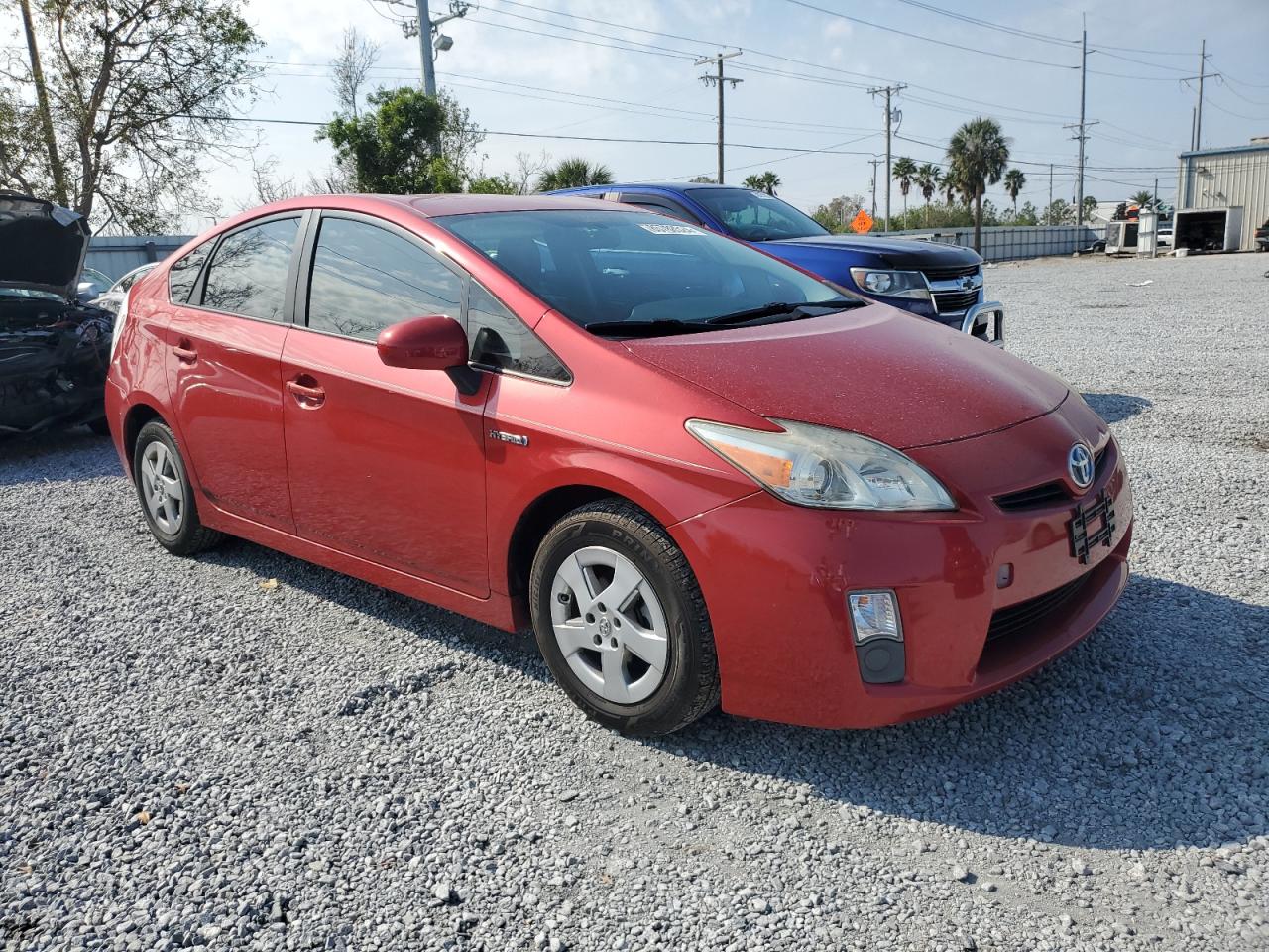 2010 Toyota Prius VIN JTDKN3DUXA0202189 Copart auction photo, minor dent/scratches damage thumbnail 4