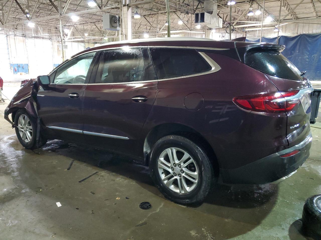 2018 Buick Enclave VIN 5GAEVBKW3JJ236076 Copart auction photo, front end / side damage thumbnail 2