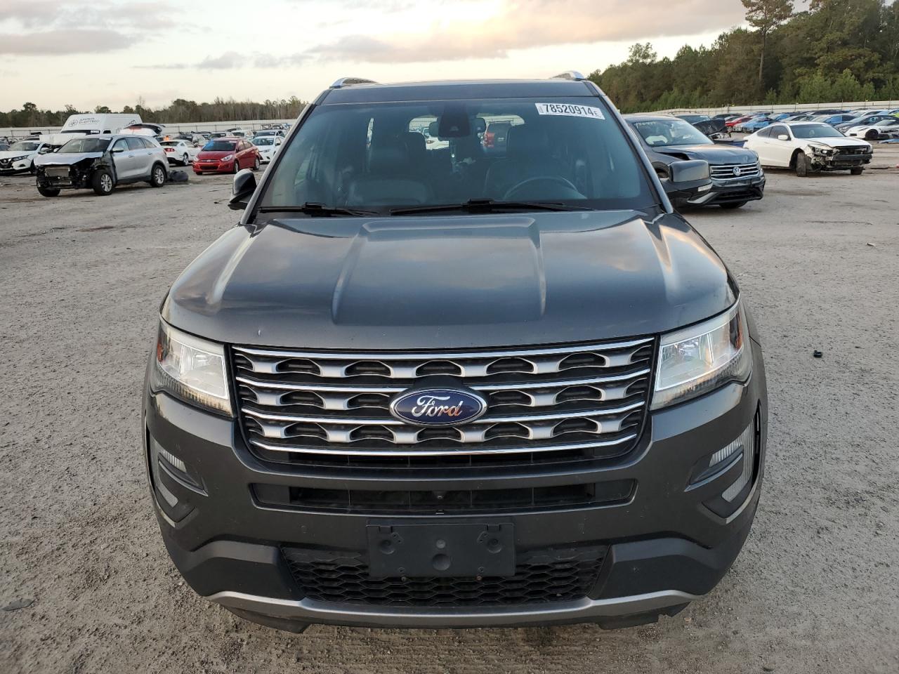 2017 Ford Explorer VIN 1FM5K7FH3HGC31883 Copart auction photo, rear end / side damage thumbnail 5