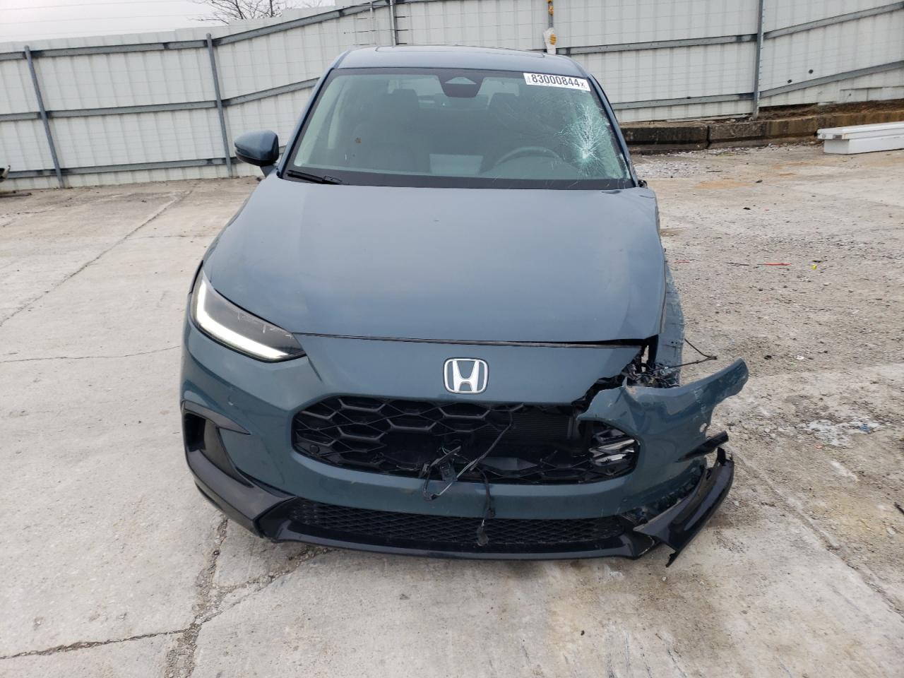 2024 Honda HR-V VIN 3CZRZ2H78RM759817 Copart auction photo, front end / side damage thumbnail 5