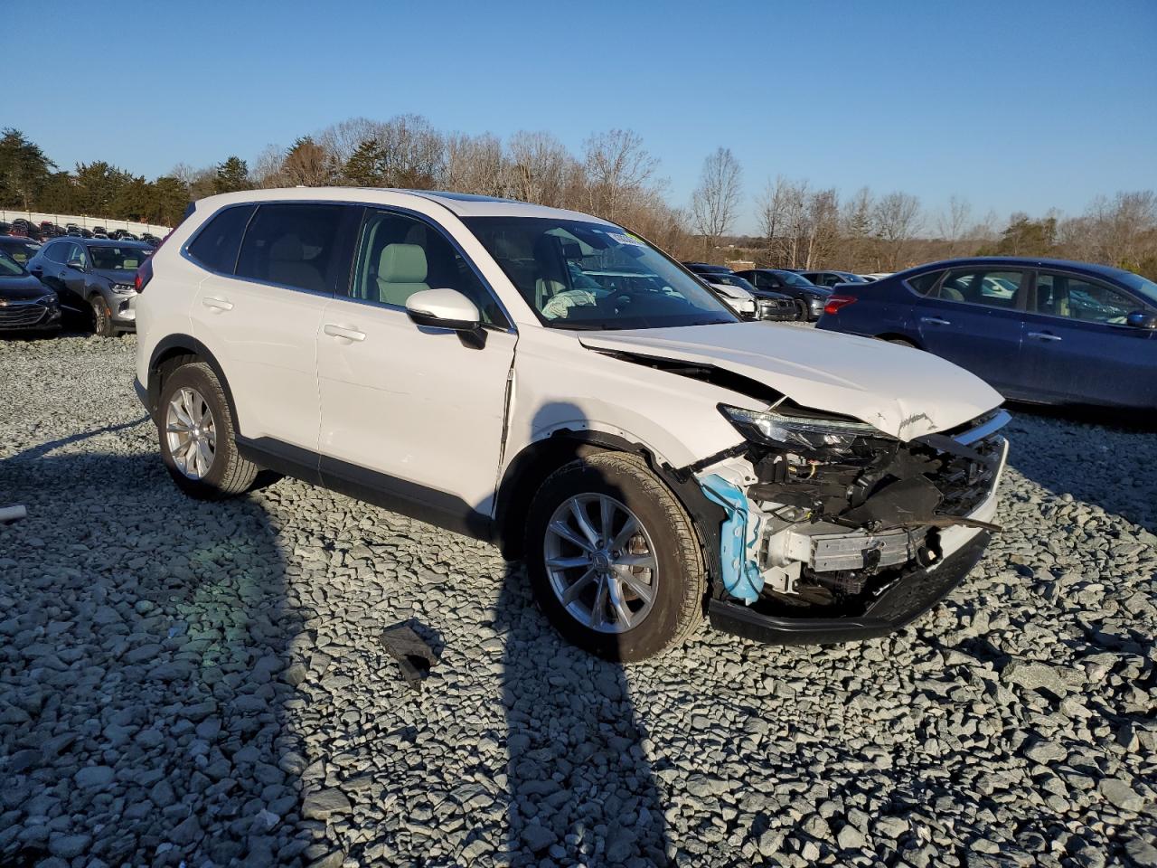 2024 Honda CR-V VIN 2HKRS4H41RH417689 Copart auction photo, front end damage thumbnail 4