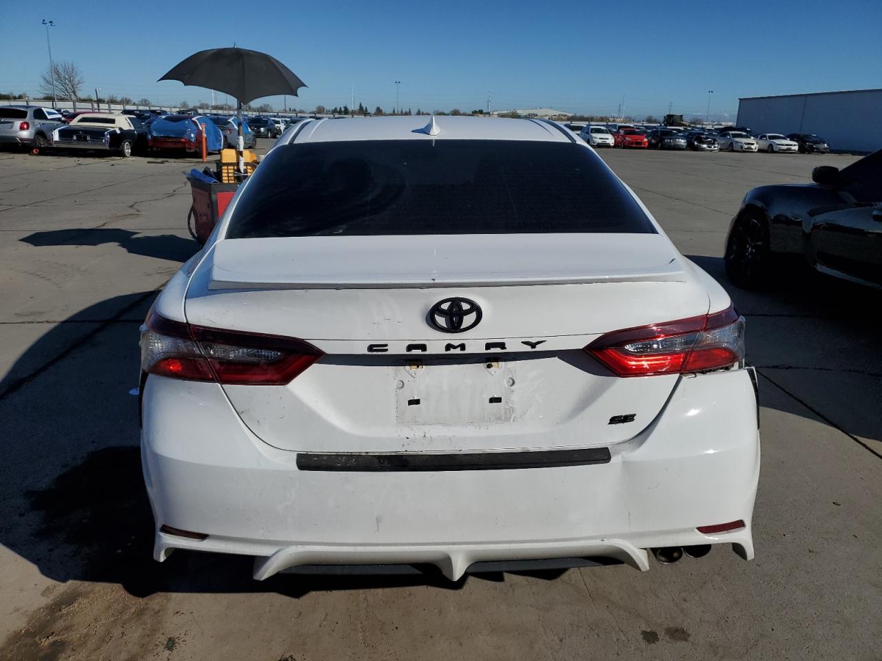 2024 Toyota Camry VIN 4T1G11AK1RU191513 Copart auction photo, front end / rear end damage thumbnail 6