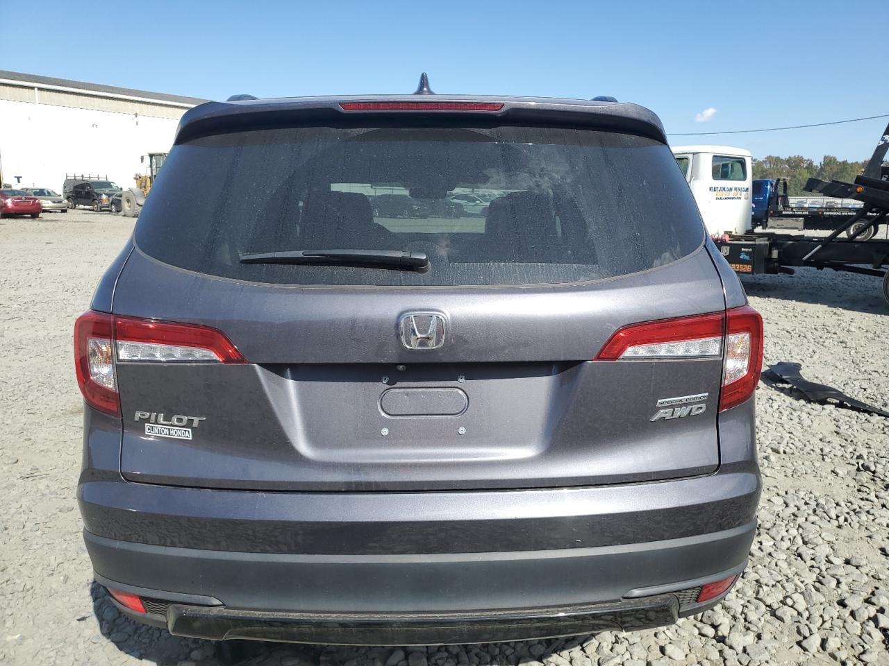 2021 Honda Pilot VIN 5FNYF6H29MB099662 Copart auction photo, side / front end damage thumbnail 6