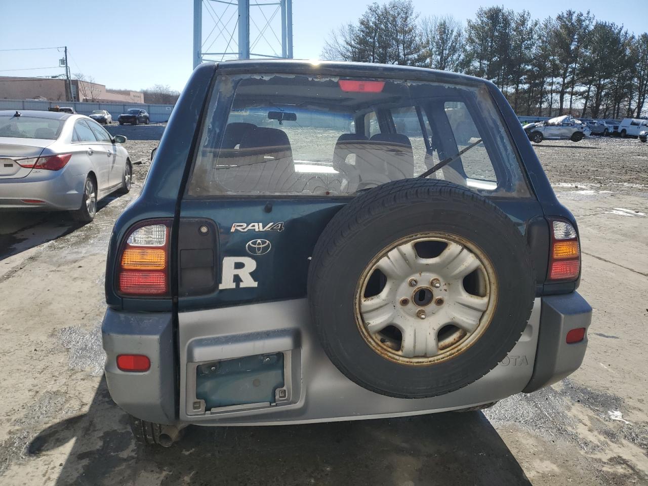 2000 Toyota RAV 4 VIN JT3HP10V2Y0239730 Copart auction photo, front end damage thumbnail 6