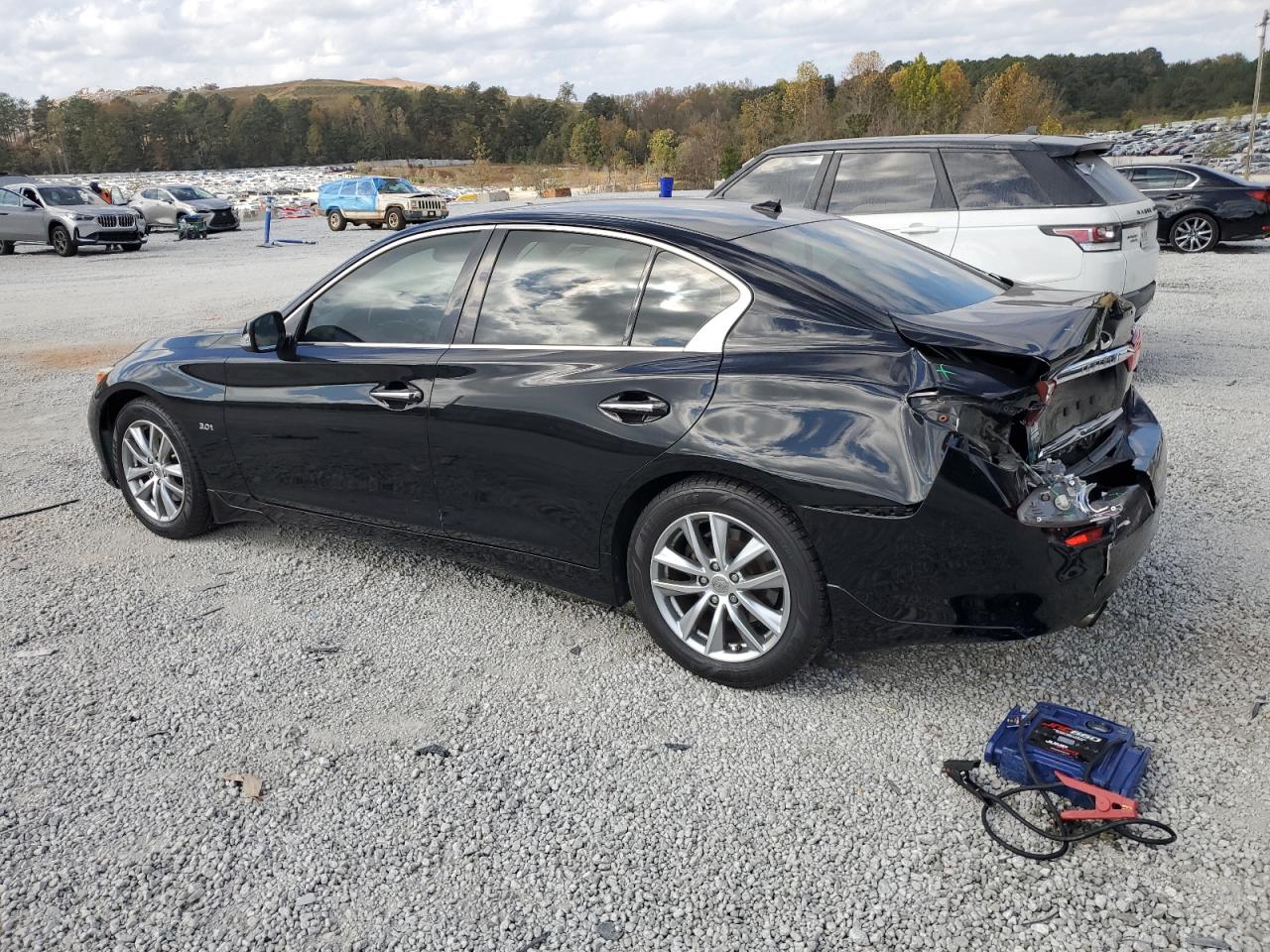 2017 Infiniti Q50 VIN JN1EV7AP3HM732254 Copart auction photo, rear end damage thumbnail 2