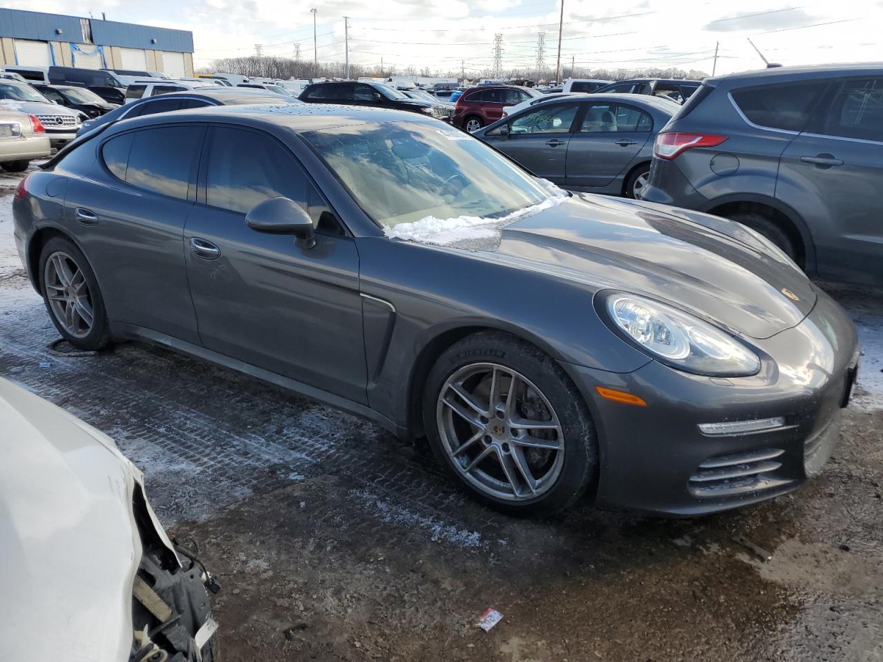 2014 Porsche Panamera VIN WP0AA2A74EL015048 Copart auction photo, all over damage thumbnail 4
