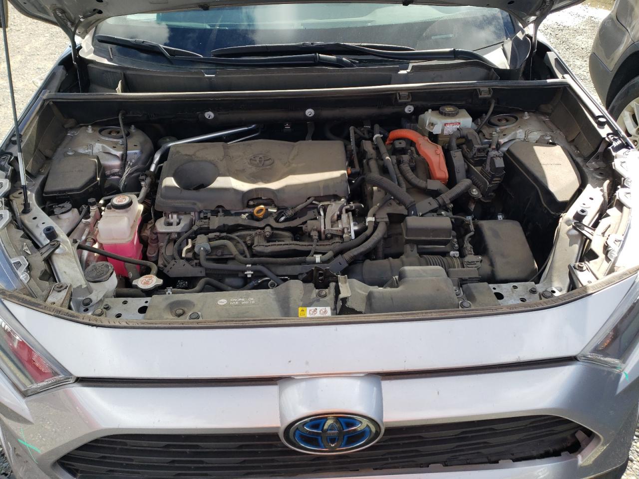 2020 Toyota RAV 4 VIN 4T3MWRFV0LU009854 Copart auction photo, rear end damage thumbnail 12
