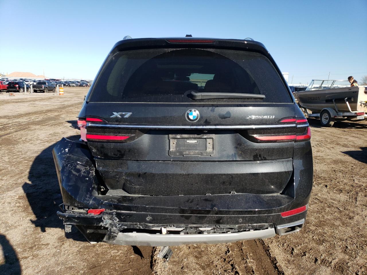2023 BMW X7 VIN 5UX23EM06P9N88112 Copart auction photo, rear end damage thumbnail 6