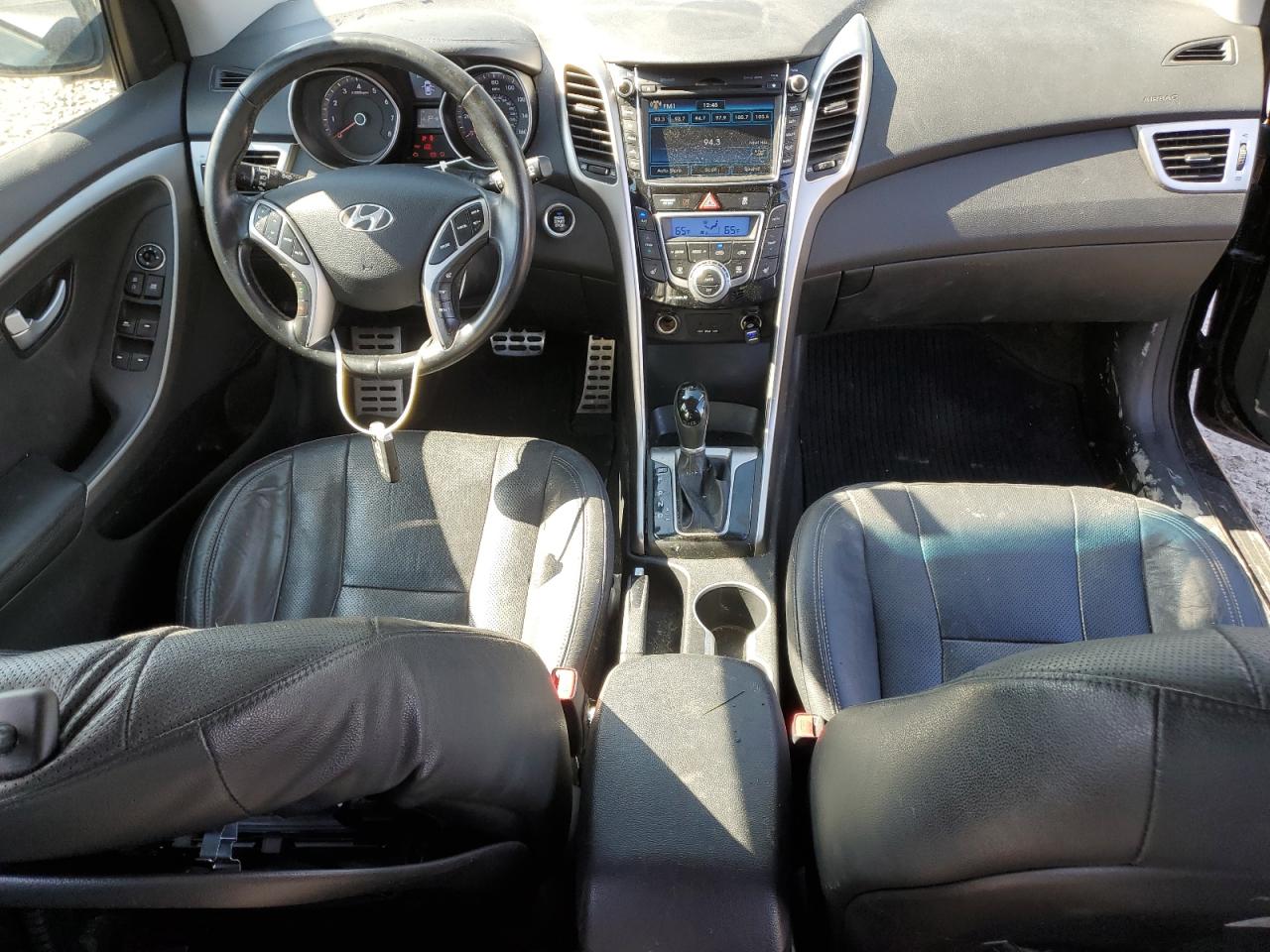 2013 Hyundai Elantra VIN KMHD35LE7DU132034 Copart auction photo, all over damage thumbnail 8