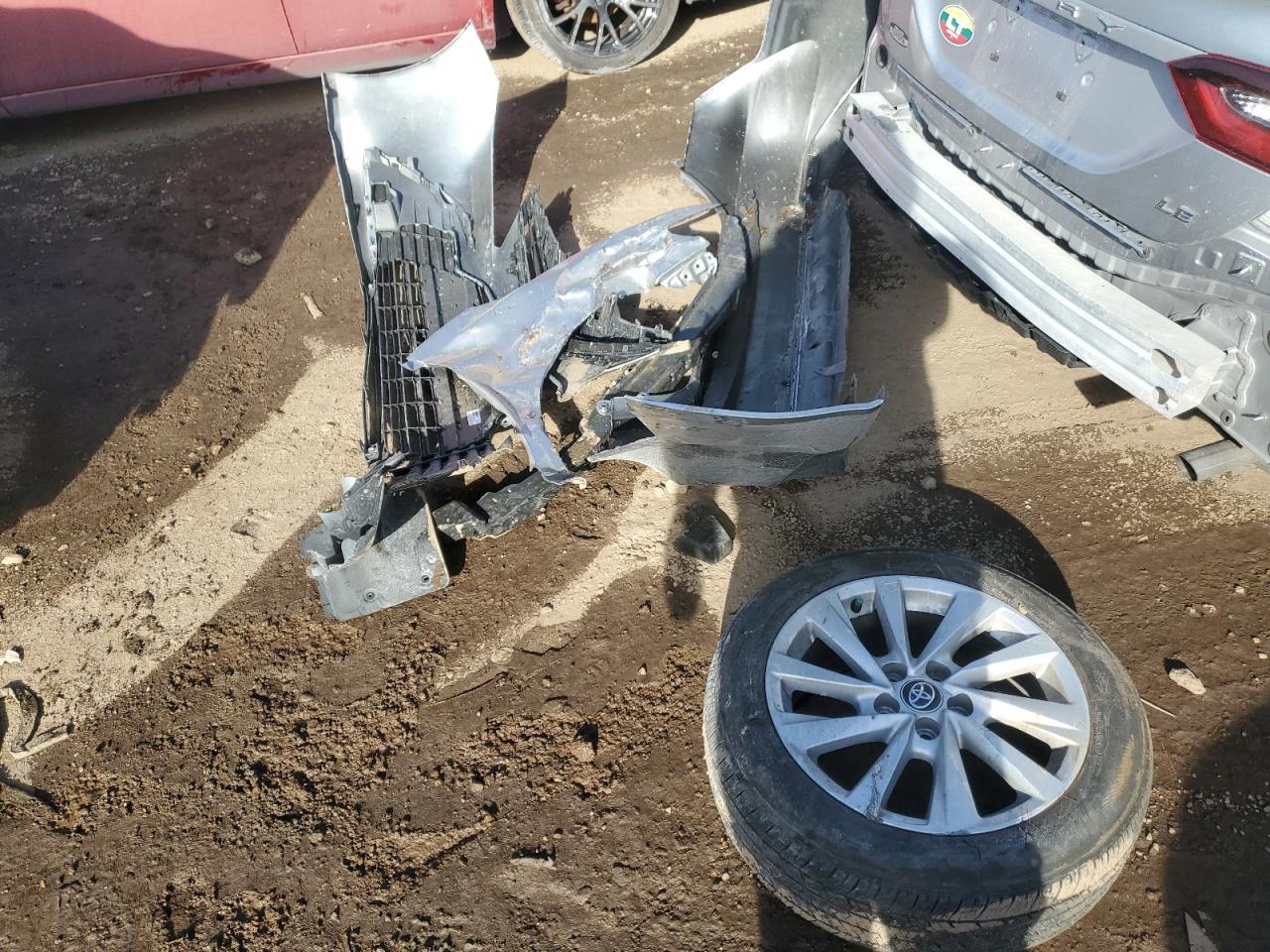 2022 Toyota Camry VIN 4T1C11AK3NU647973 Copart auction photo, side / rear end damage thumbnail 12