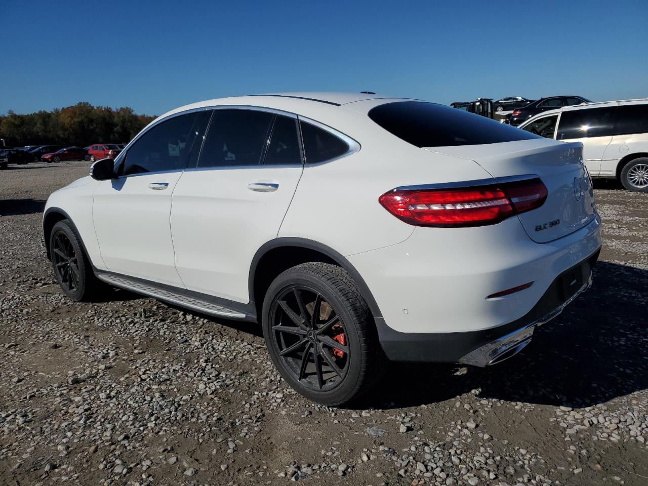 2019 Mercedes-Benz GLC VIN WDC0J4KB1KF580047 Copart auction photo, front end damage thumbnail 2