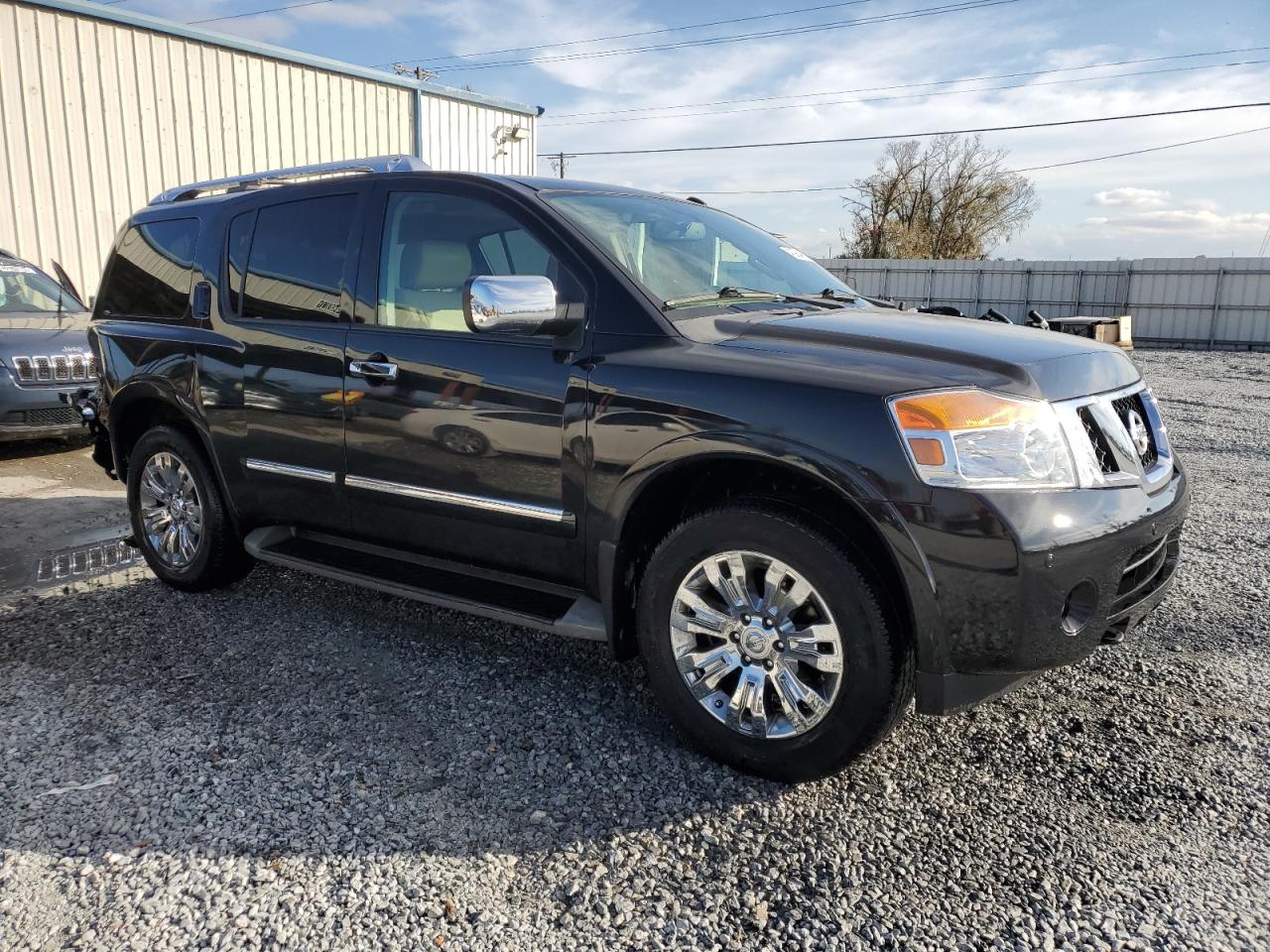 2015 Nissan Armada VIN 5N1BA0NC2FN611664 Copart auction photo, rear end damage thumbnail 4