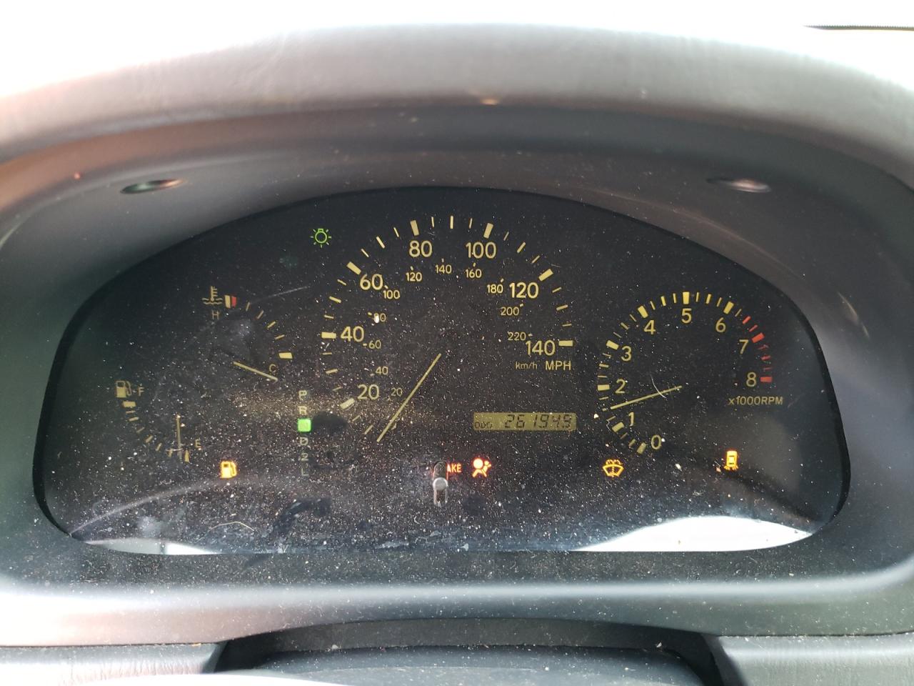2000 Lexus RX VIN JT6GF10U1Y0052259 Copart auction photo, front end / rear end damage thumbnail 9