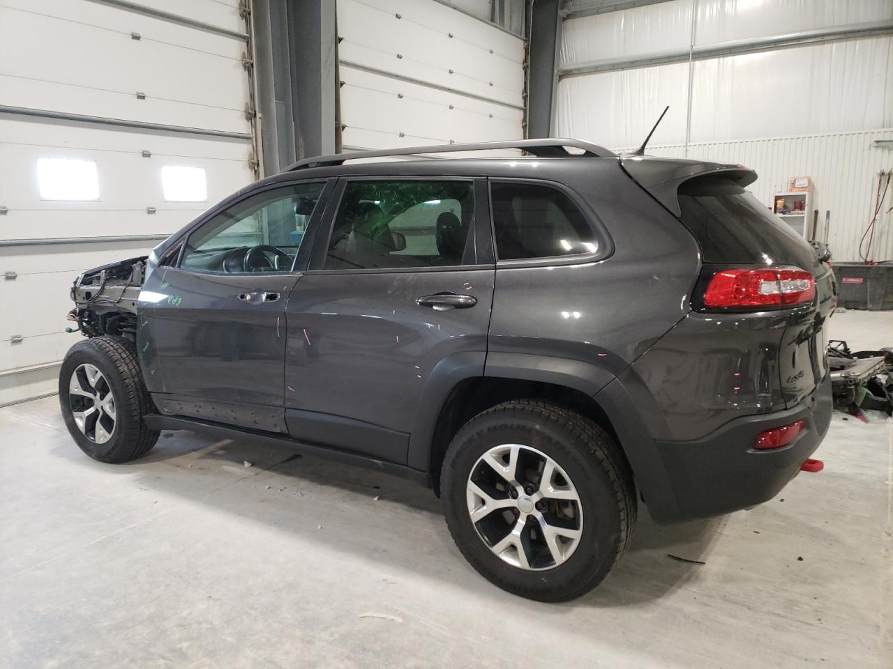 2015 Jeep Cherokee VIN 1C4PJMBS4FW778244 Copart auction photo, front end / side damage thumbnail 2