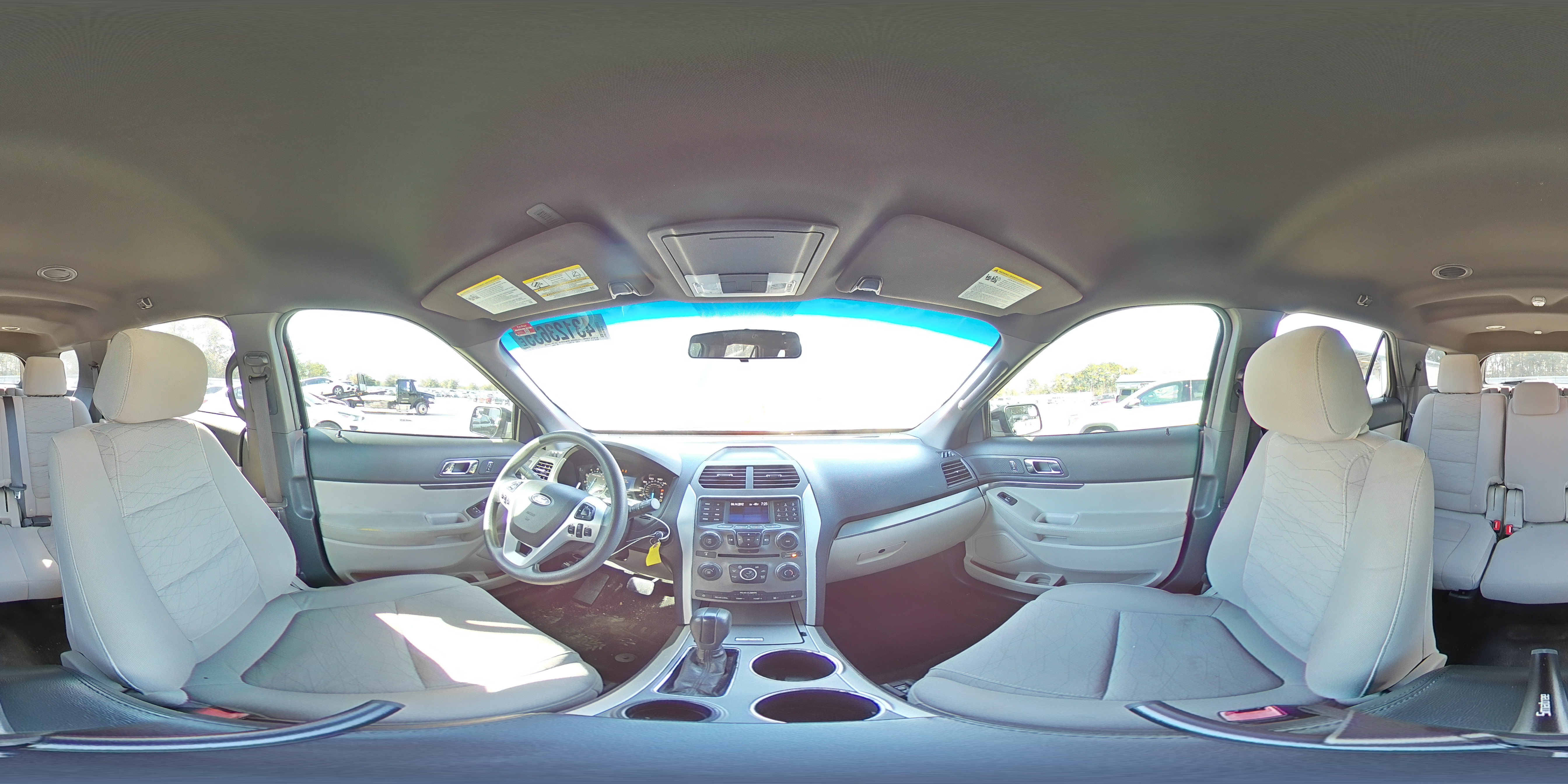 2013 Ford Explorer VIN 1FM5K7B8XDGC59986 Copart auction photo, front end damage thumbnail 16
