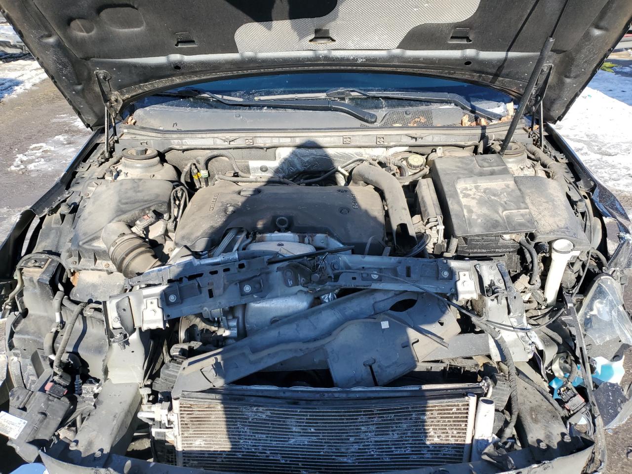 2014 Buick Regal VIN 2G4GN5EX2E9292696 Copart auction photo, front end / rear end damage thumbnail 12