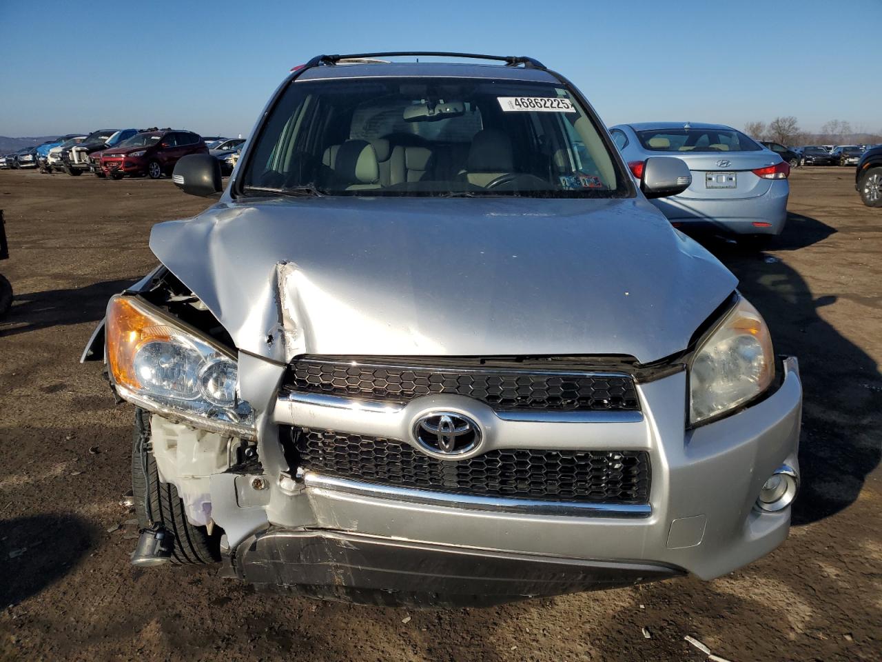 2010 Toyota RAV 4 VIN JTMDF4DV3AD038877 Copart auction photo, front end damage thumbnail 5