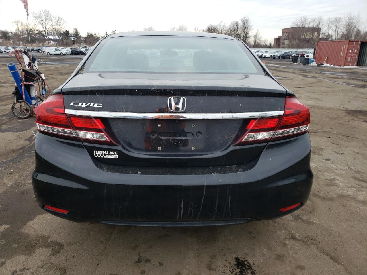 2015 Honda Civic VIN 19XFB2F71FE285800 Copart auction photo, minor dent/scratches damage thumbnail 6