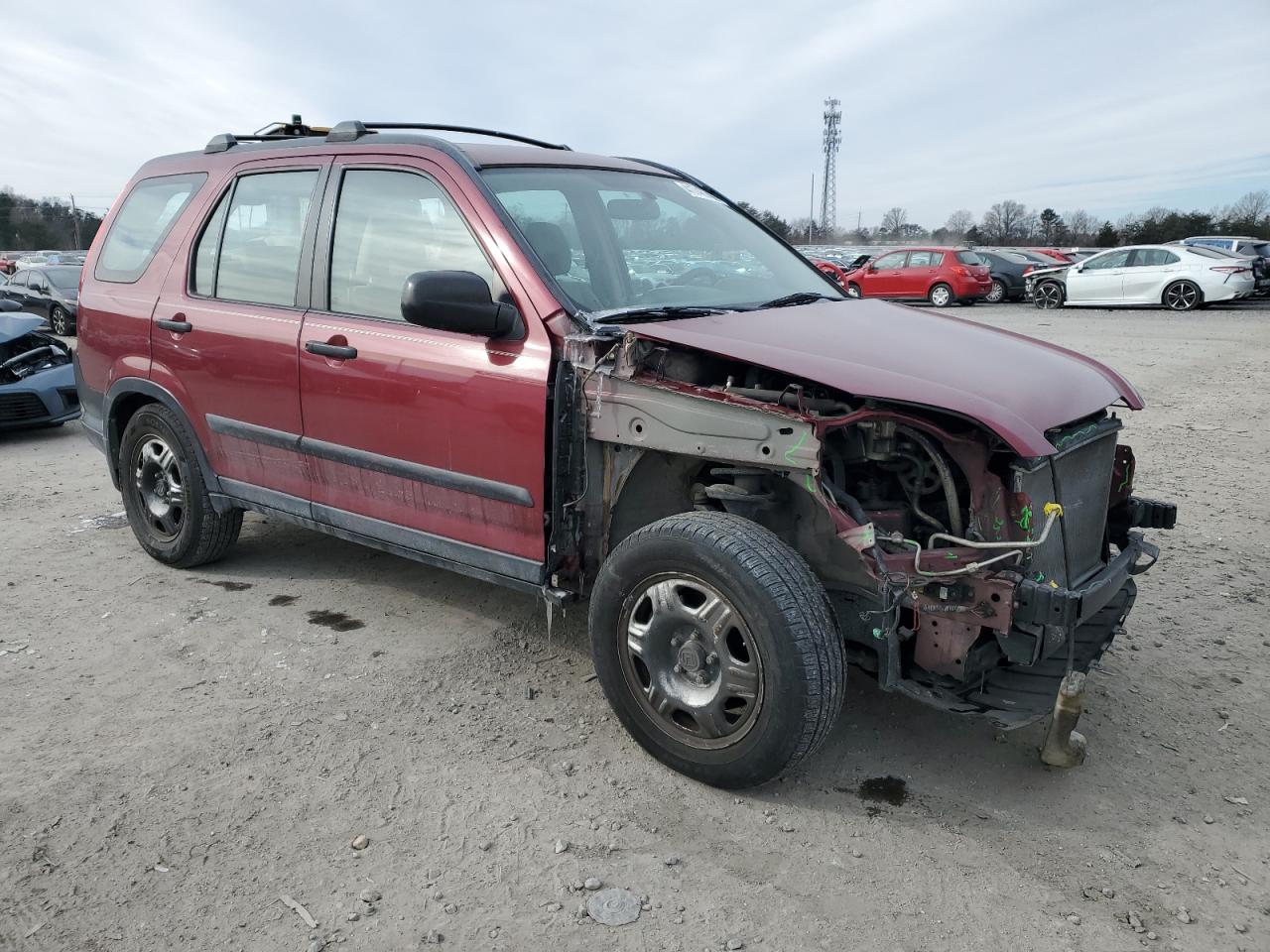 2005 Honda CR-V VIN SHSRD68515U306513 Copart auction photo, front end damage thumbnail 4
