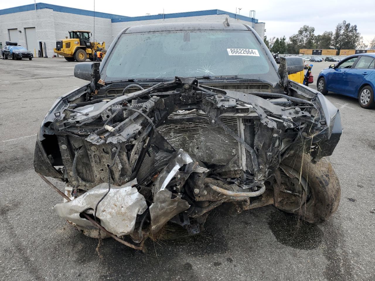 2017 Chevrolet Silverado VIN 3GCPCREC3HG485545 Copart auction photo, all over / undercarriage damage thumbnail 5