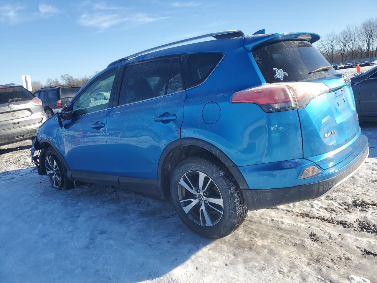 2016 Toyota RAV 4 VIN JTMRFREV1GJ064907 Copart auction photo, rollover damage thumbnail 2