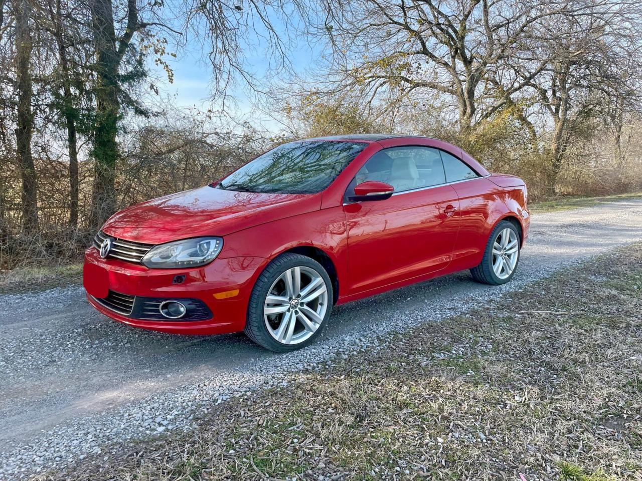 2014 Volkswagen Eos VIN WVWFW8AH3EV001617 Copart auction photo, normal wear / minor dent/scratches damage thumbnail 2