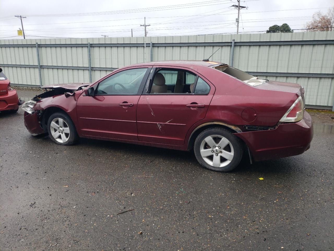 2007 Ford Fusion VIN 3FAHP07ZX7R171390 Copart auction photo, front end damage thumbnail 2