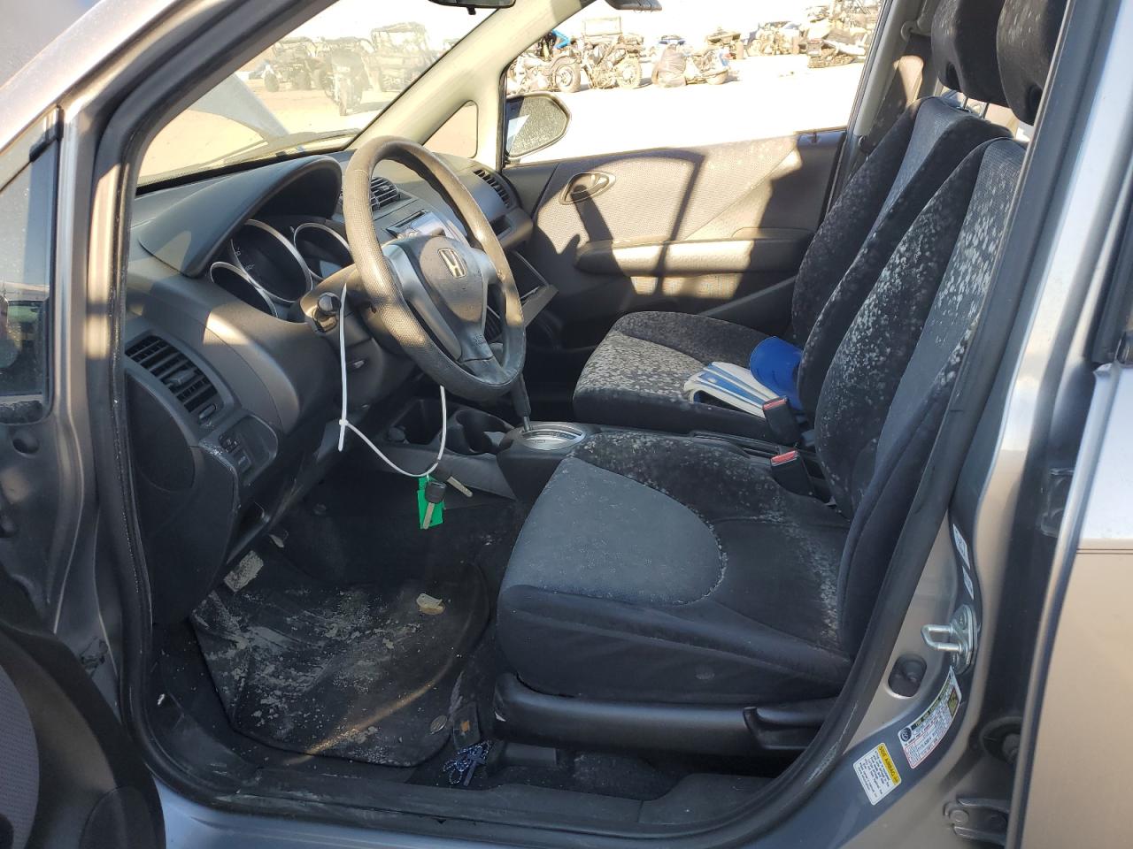 2007 Honda Fit VIN JHMGD384X7S046041 Copart auction photo, biohazard/chemical damage thumbnail 7