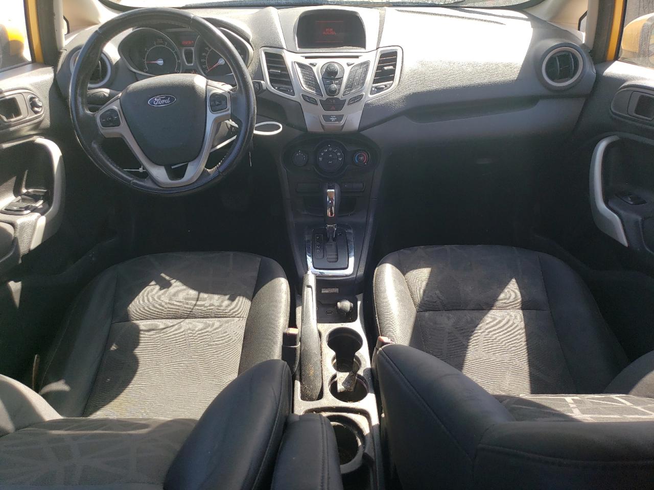 2012 Ford Fiesta VIN 3FADP4FJ8CM196605 Copart auction photo, side damage thumbnail 8