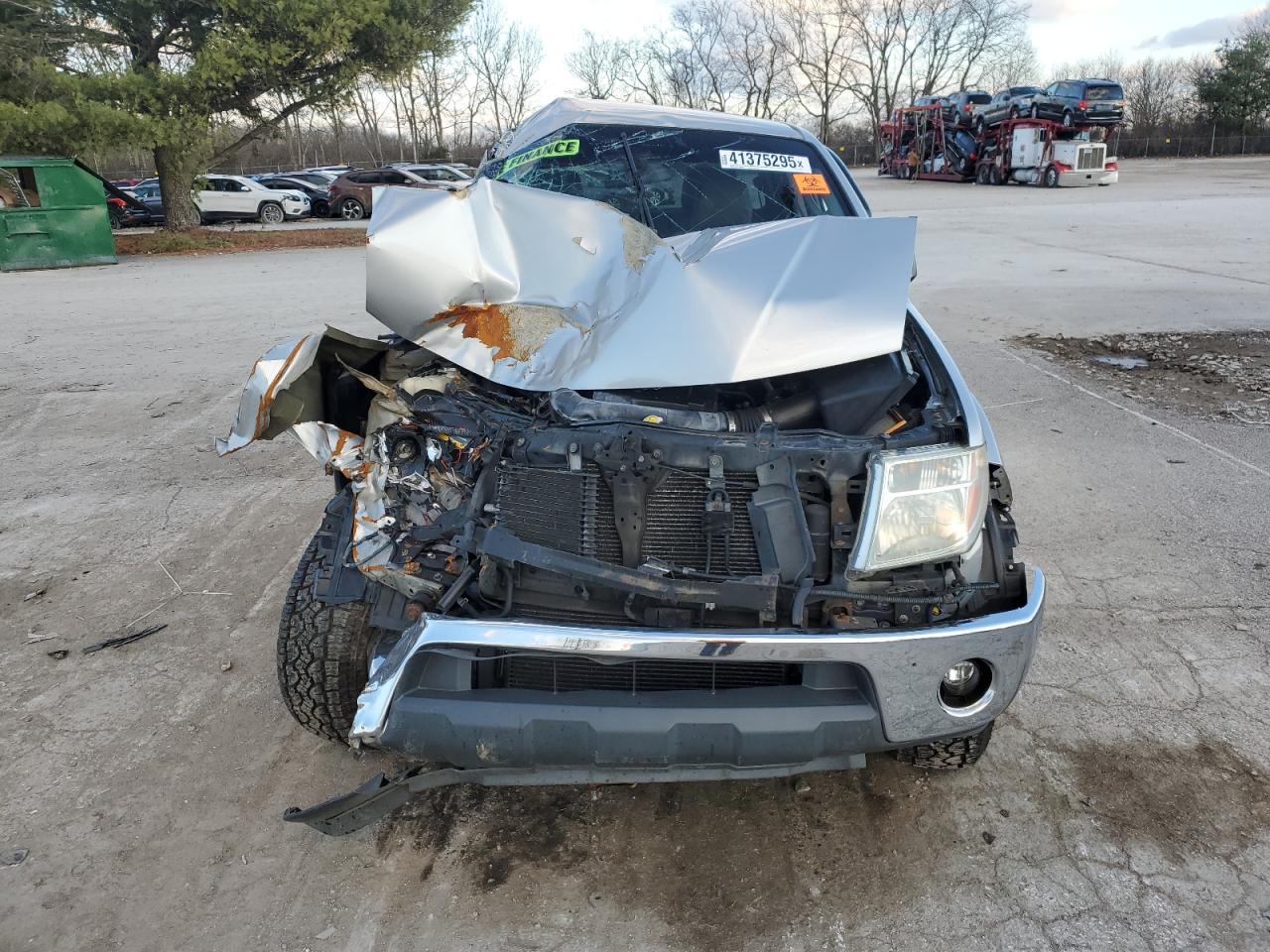 2007 Nissan Navara (Frontier) VIN 1N6AD07U57C453487 Copart auction photo, all over damage thumbnail 5