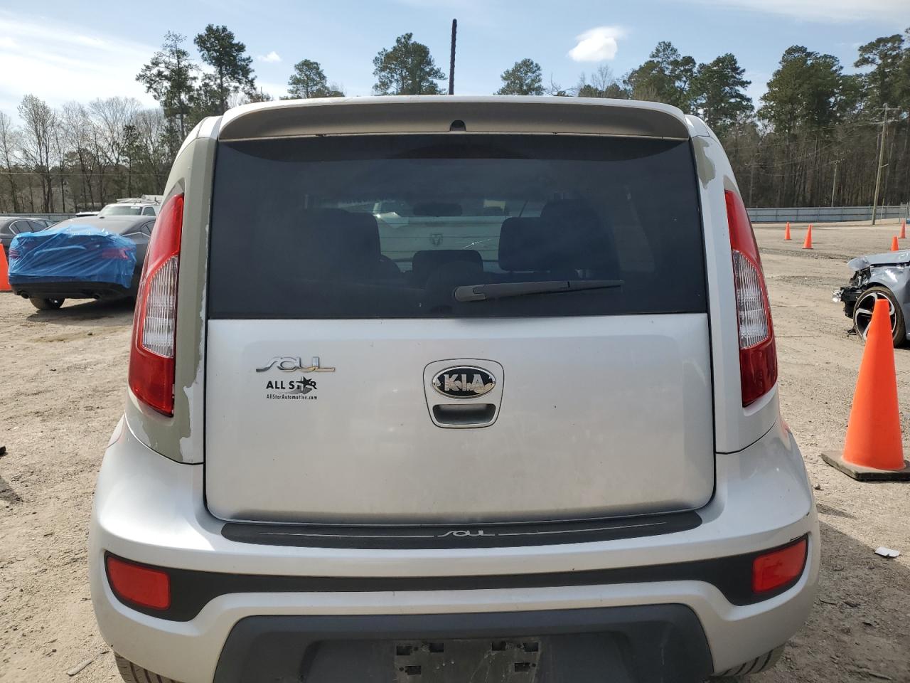 2013 KIA Soul VIN KNDJT2A57D7505533 Copart auction photo, side damage thumbnail 6